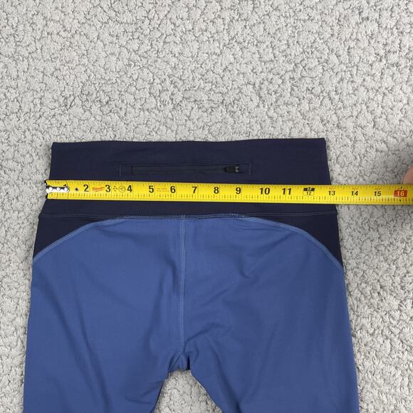 Fair Harbor Bayview Bike Shorts Womens Small Blue Back Zipper Pocket NWT - Picture 6 of 8